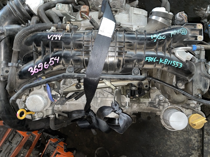 Двигатель SUBARU LEVORG VM4 FB16E 2015 (б/у)
