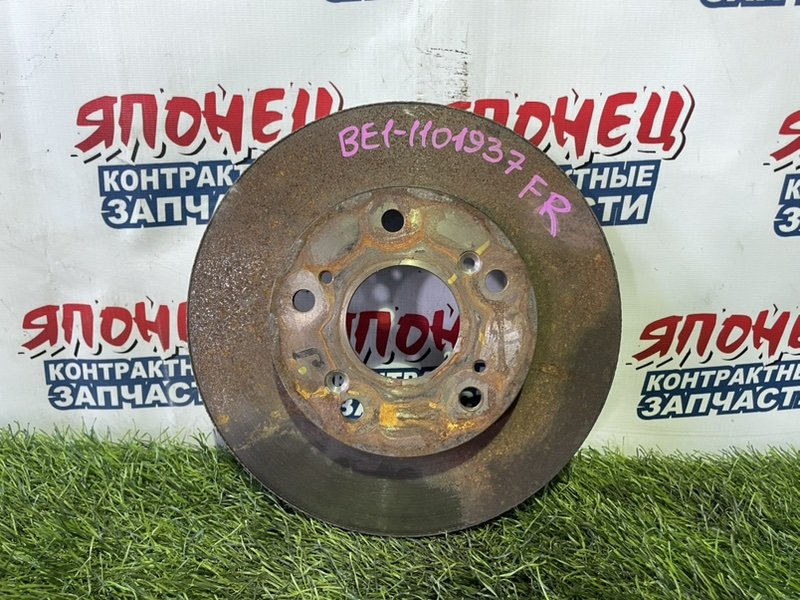 Тормозной диск HONDA EDIX BE1 D17A передний (б/у)