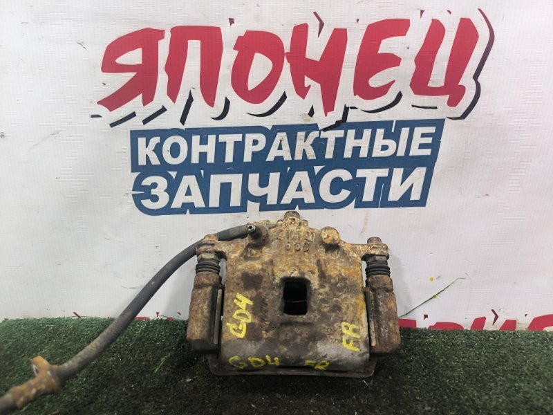 Суппорт HONDA FIT GD4 L15A передний правый (б/у)