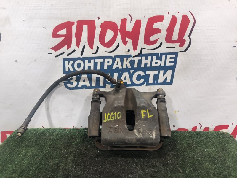 Суппорт TOYOTA PROGRES JCG10 1JZ-GE передний левый (б/у)