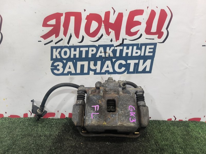 Суппорт HONDA FIT GK3 L13B передний левый (б/у)