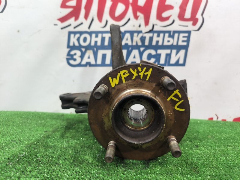 Ступица NISSAN WINGROAD WFY11 QG15DE передняя левая (б/у)