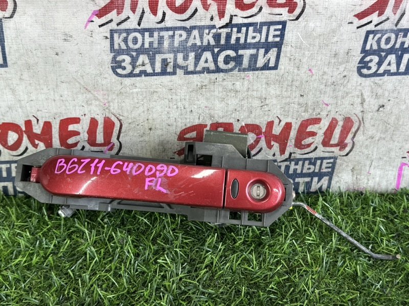 Ручка двери внешняя NISSAN CUBE BGZ11 CR14DE передняя левая (б/у)