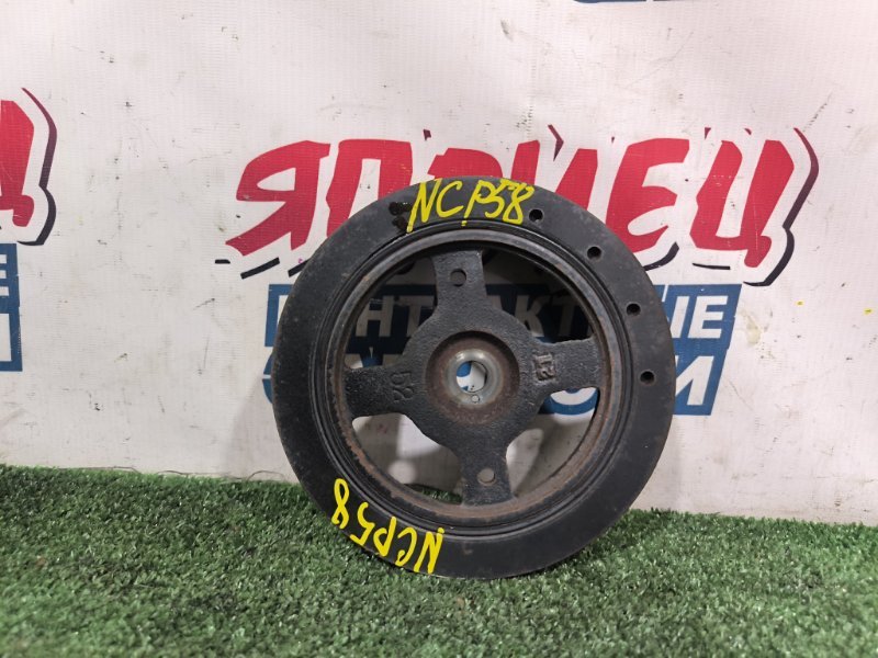 Шкив коленвала TOYOTA SUCCEED NCP58 1NZ-FE (б/у)