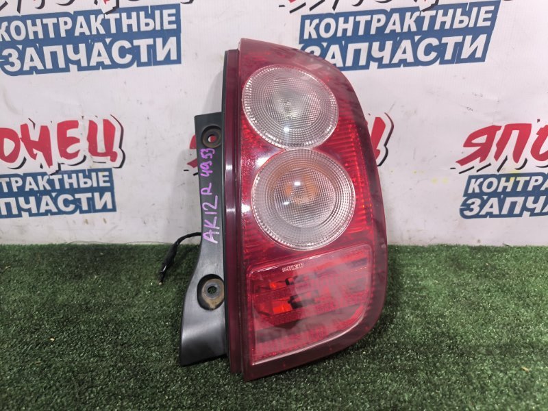 Стоп-сигнал NISSAN MARCH AK12 CR12DE задний правый (б/у)