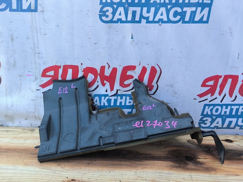 Защита двигателя NISSAN NOTE E12 HR12DDR левая (б/у)