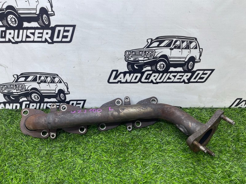 Коллектор выпускной TOYOTA LAND CRUISER UZJ100 2UZ-FE левый (б/у)