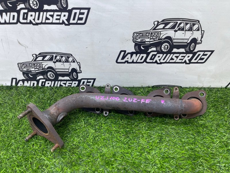 Коллектор выпускной TOYOTA LAND CRUISER UZJ100 2UZ-FE правый (б/у)