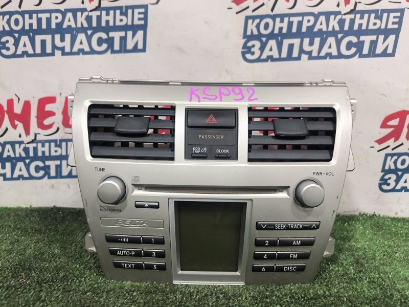 Магнитола TOYOTA BELTA KSP92 1KR-FE (б/у)