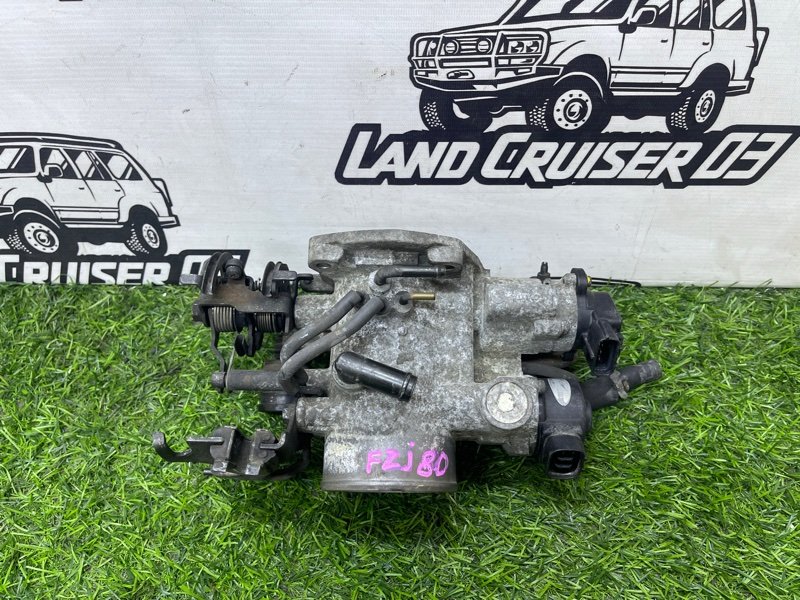 Дроссельная заслонка TOYOTA LAND CRUISER FZJ80 1FZ-FE (б/у)