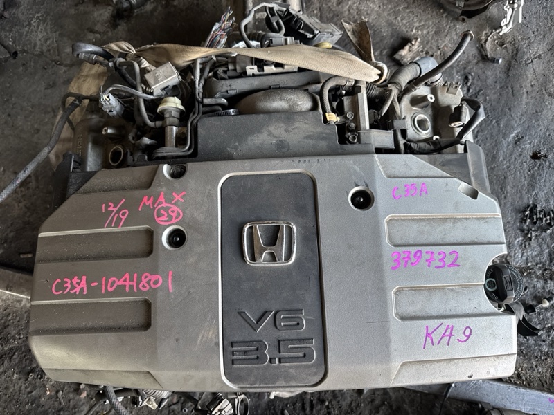 Двигатель HONDA LEGEND KA9 C35A (б/у)