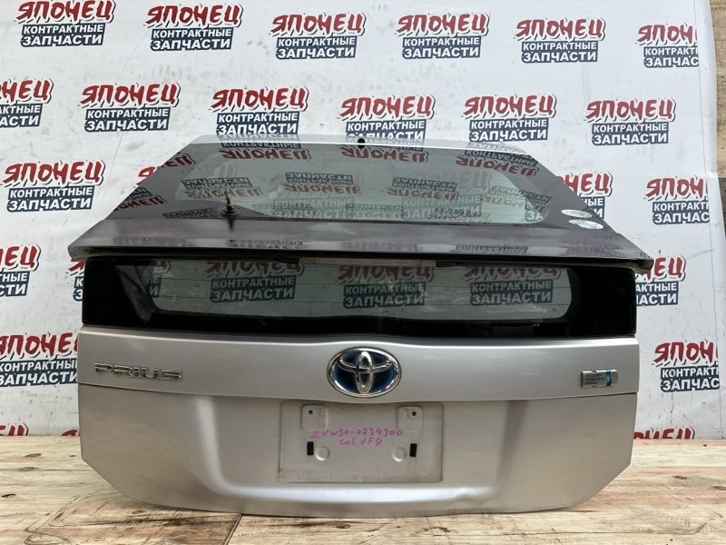Дверь багажника TOYOTA PRIUS ZVW30 2ZR-FXE 2010 (б/у)