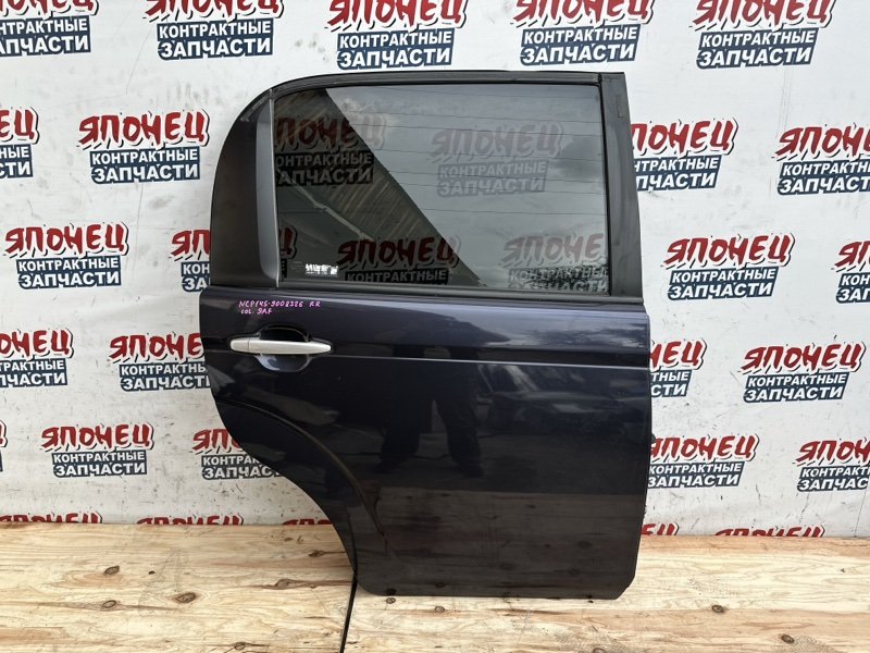 Дверь TOYOTA SPADE NCP145 1NZ-FE 2013 задняя правая (б/у)