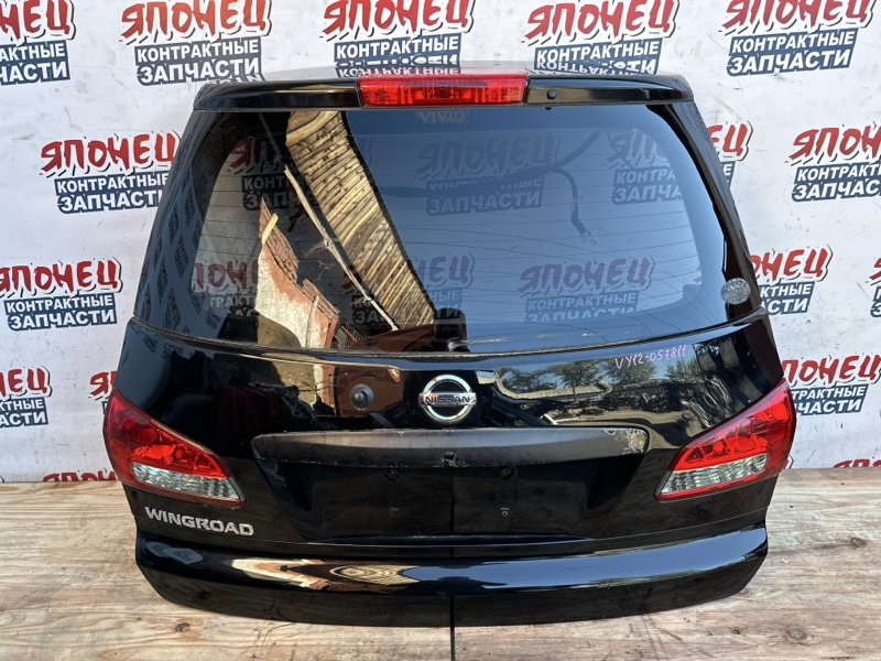 Дверь багажника NISSAN WINGROAD Y12 HR15DE 2007 (б/у)
