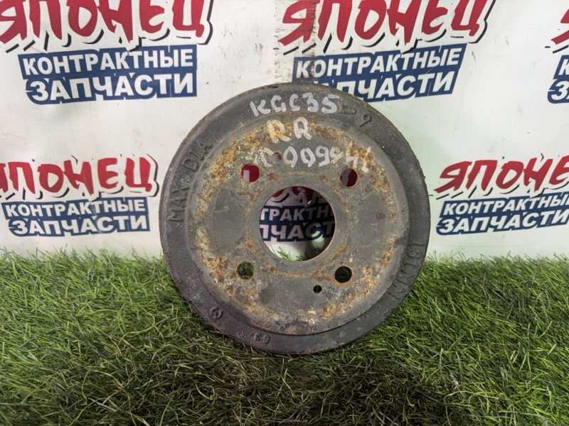 Тормозной барабан TOYOTA PASSO KGC35 1KR-FE задний (б/у)