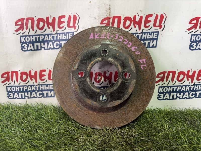 Тормозной диск NISSAN MARCH AK12 CR12DE передний (б/у)