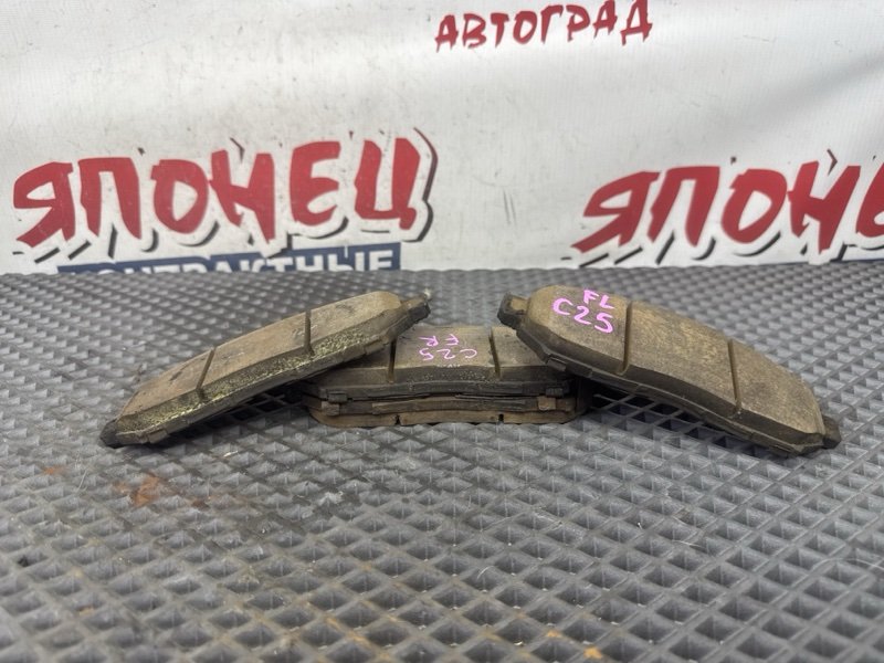 Тормозные колодки NISSAN SERENA C25 MR20DE переднее (б/у)
