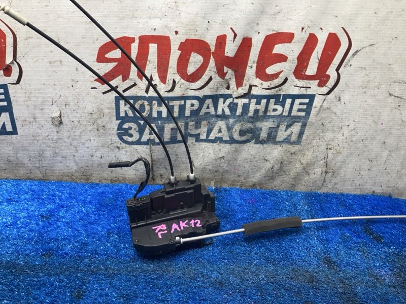 Замок двери NISSAN MARCH AK12 CR12DE задний левый (б/у)