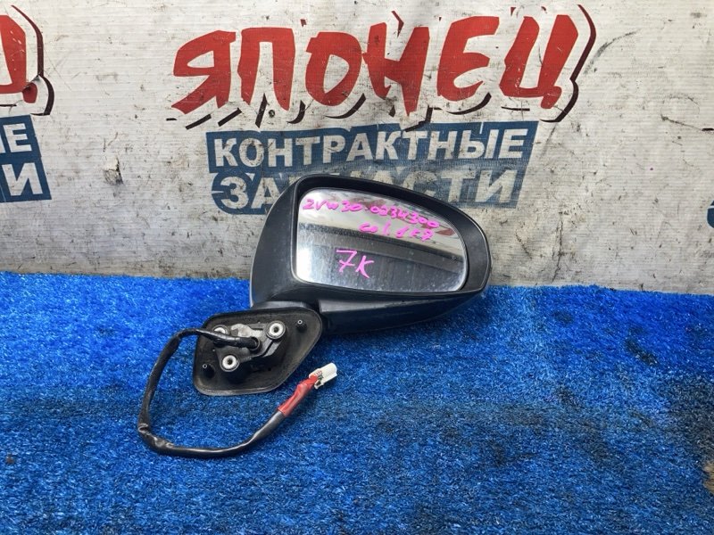 Зеркало TOYOTA PRIUS ZVW30 1NZ-FXE правое (б/у)
