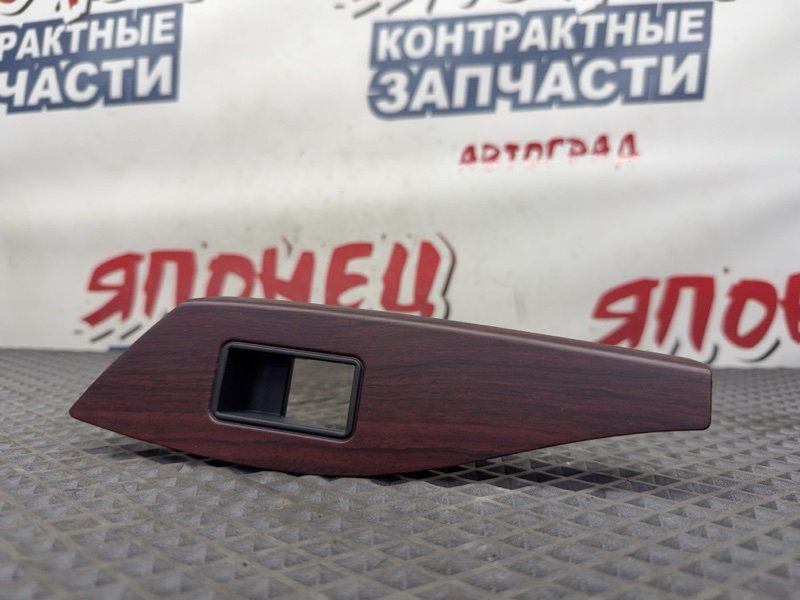 Накладка кнопки стеклоподъемника TOYOTA ALLION ZRT260 2ZR-FE 2008 передняя левая