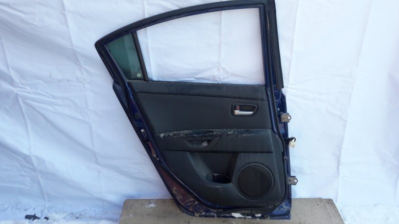 Обшивка двери Mazda Axela BK3P задняя левая (б/у)