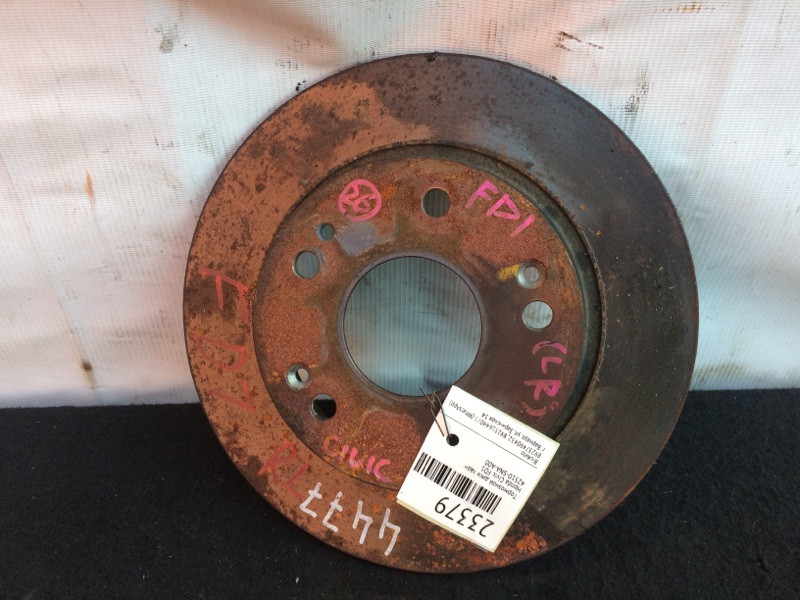 Тормозной диск Honda Civic FD1 задний (б/у)