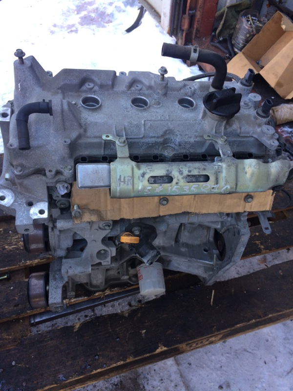 двигатель Nissan HR15 153587С б/у Juke YF15  (0044712)