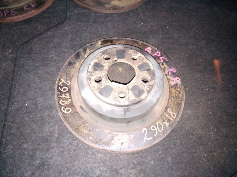 Тормозной диск Subaru Legacy BPE задний (б/у)