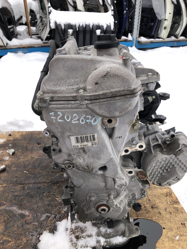 Двигатель Toyota Aqua NHP10 1NZ-FXE 2014 (б/у)