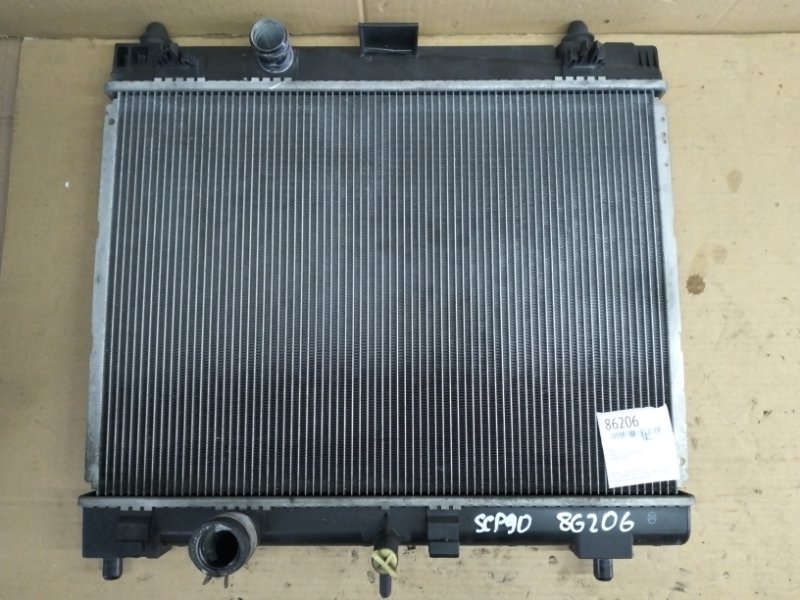 Радиатор двс Toyota Vitz SCP90 2SZFE (б/у)