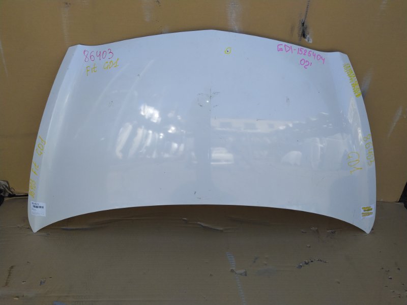 Капот Honda Fit GD1 (б/у) Капот Honda Fit GD1 (б/у)
