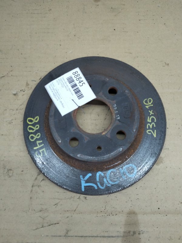 Тормозной диск Toyota Passo KGC10 передний правый (б/у)