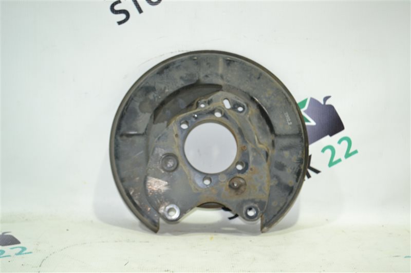 Кожух тормозного диска Nissan Leaf ZE0 2012 задний левый (б/у)