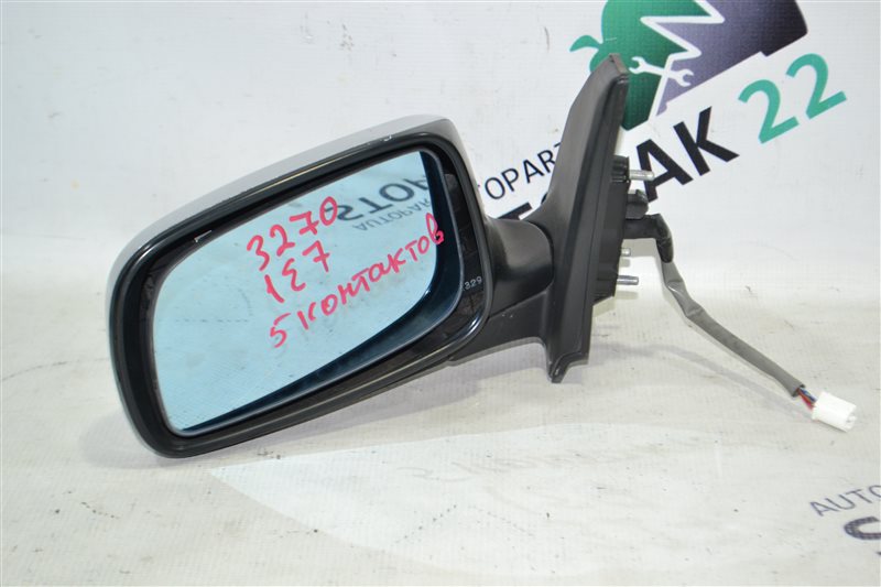 Зеркало Toyota Runx NZE124 2005 переднее левое (б/у)