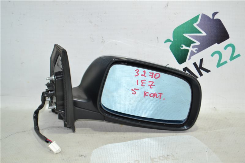 Зеркало Toyota Runx NZE124 2005 заднее правое (б/у)