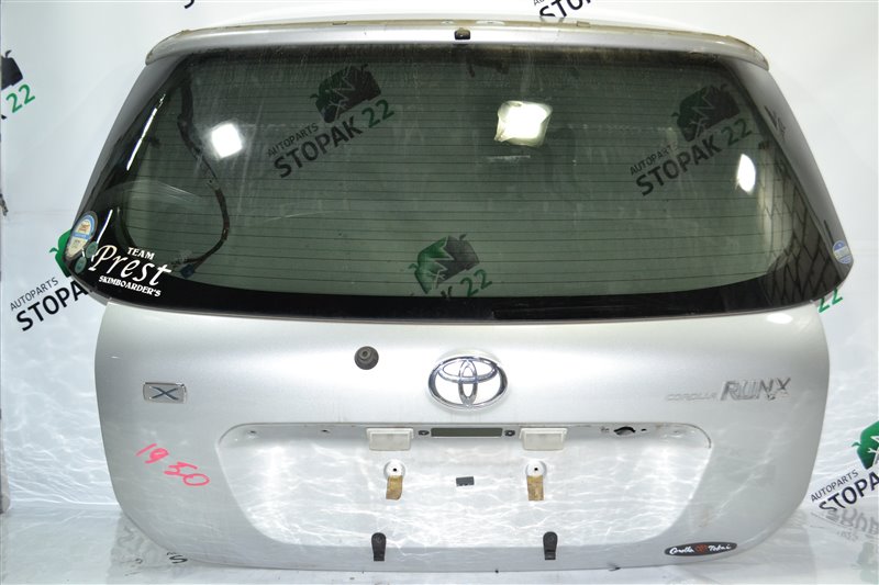 Дверь багажника Toyota Runx NZE121 2001 (б/у)