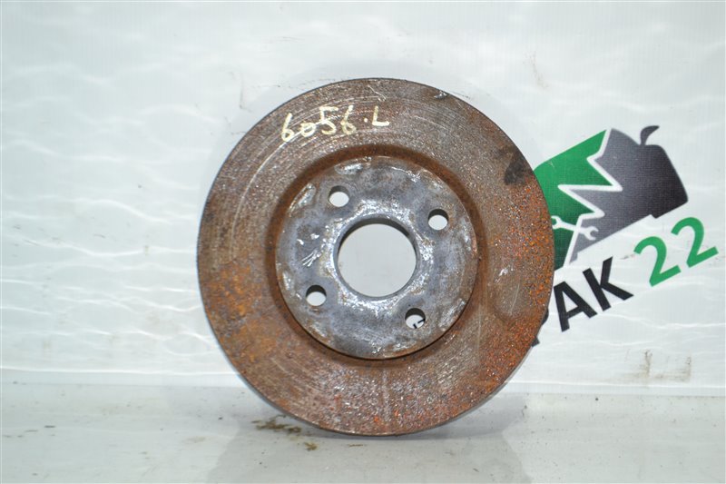 Тормозной диск Toyota Allex NZE121 1NZ 2001 передний (б/у)