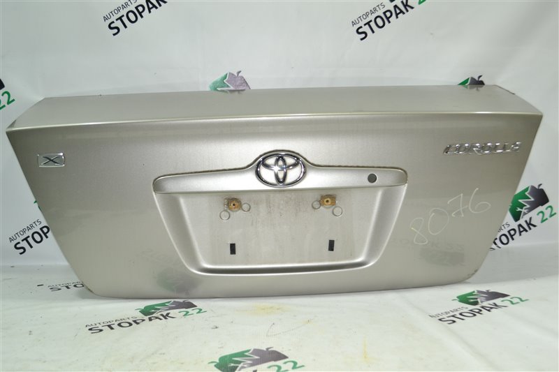 Крышка багажника Toyota Corolla NZE121 1NZ 2001 (б/у)