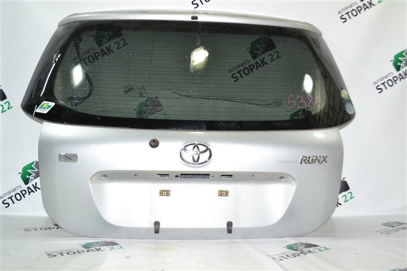 Дверь багажника Toyota Corolla Runx NZE121 1NZ-FE 2006 (б/у)