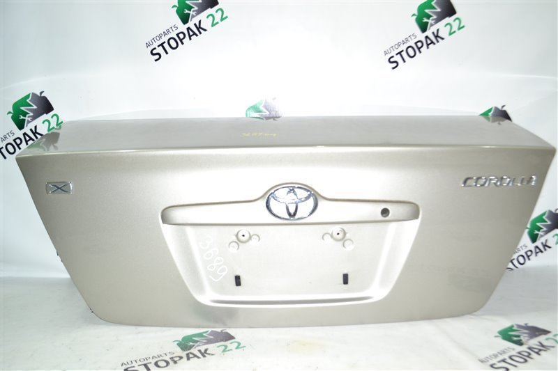 Крышка багажника Toyota Corolla NZE124 2002 (б/у)