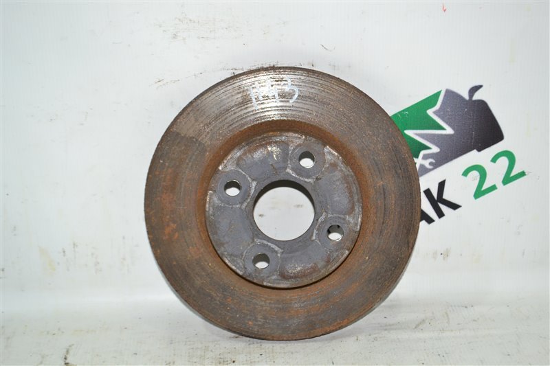 Тормозной диск Toyota Corolla NZE121 1NZ 2001 передний (б/у)