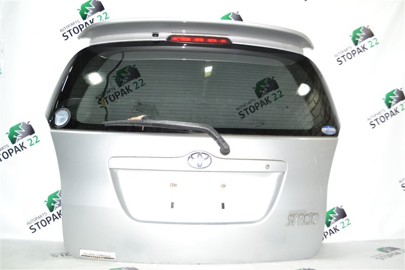 Дверь багажника Toyota Corolla Spacio NZE121 1NZ 2002 (б/у)
