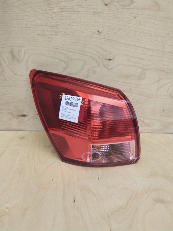 Стоп Nissan Dualis NJ10 MR20DE 2007 задний левый (б/у)