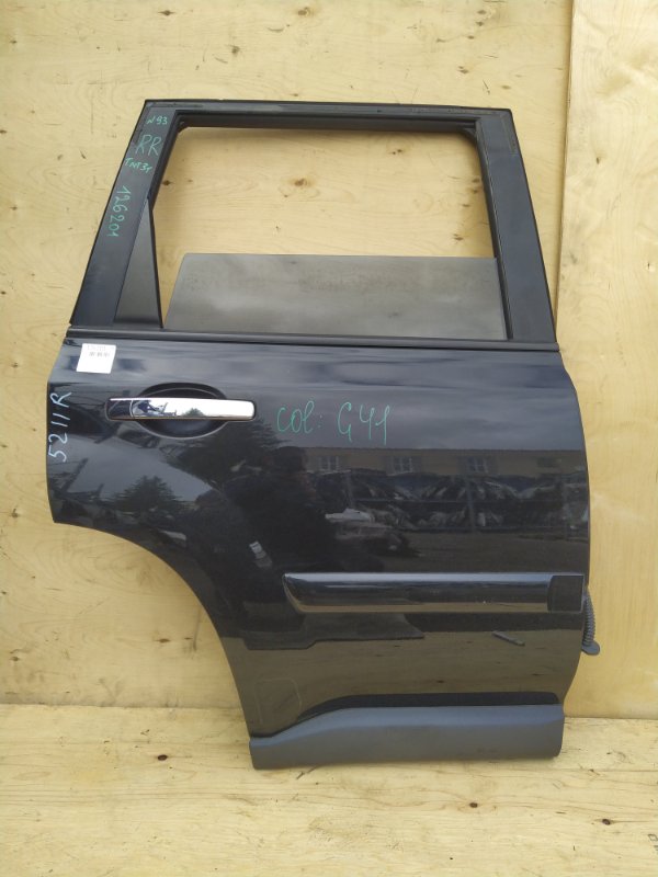 Дверь Nissan X-Trail TNT31 QR25 2008 задняя правая (б/у)