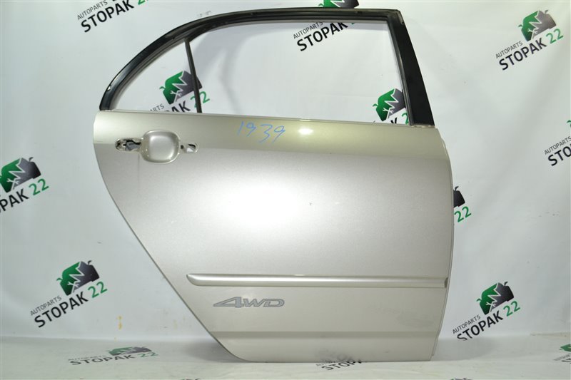 Дверь Toyota Corolla NZE124 1NZ-FE 2000 задняя правая (б/у)