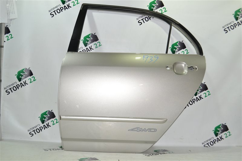 Дверь Toyota Corolla NZE124 1NZ-FE 2000 задняя левая (б/у)