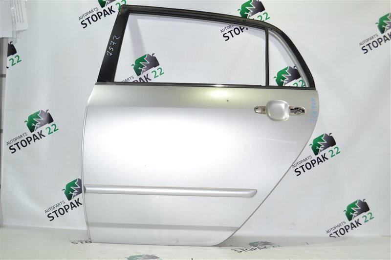 Дверь Toyota Allex NZE121 1NZ-FE 2001 задняя левая (б/у)