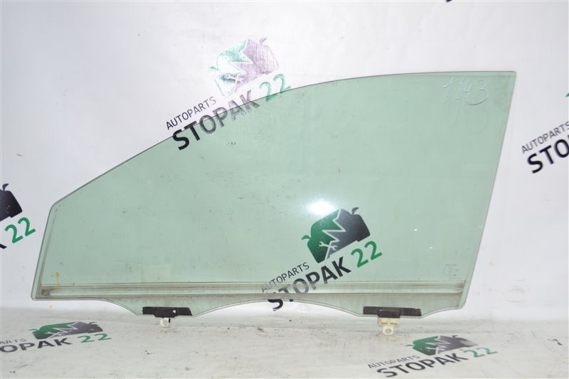 Стекло двери Toyota Corolla NZE121 1NZ 2001 переднее левое (б/у)