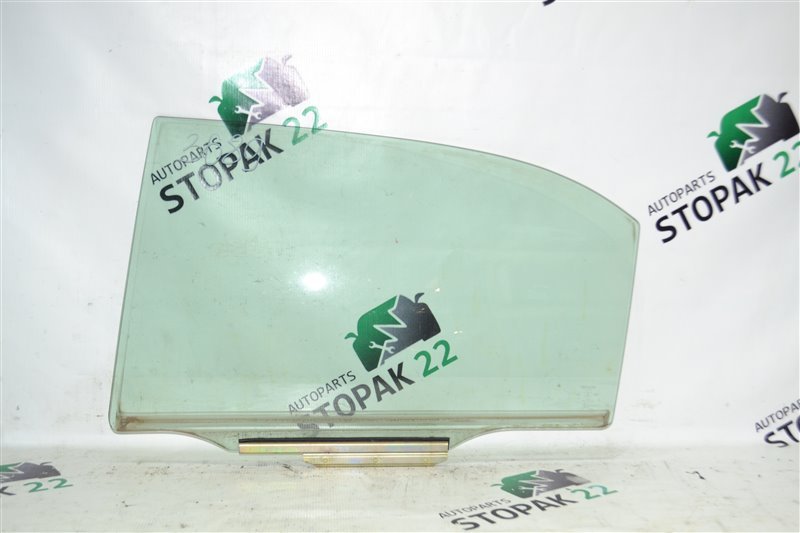 Стекло двери Toyota Corolla NZE121 1NZ 2001 заднее левое (б/у)