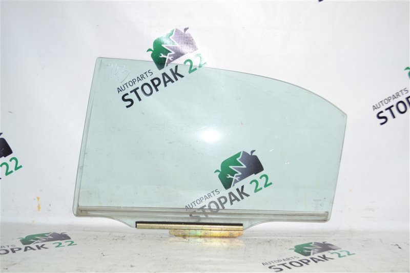 Стекло двери Toyota Corolla NZE121 1NZ 2001 заднее левое (б/у)